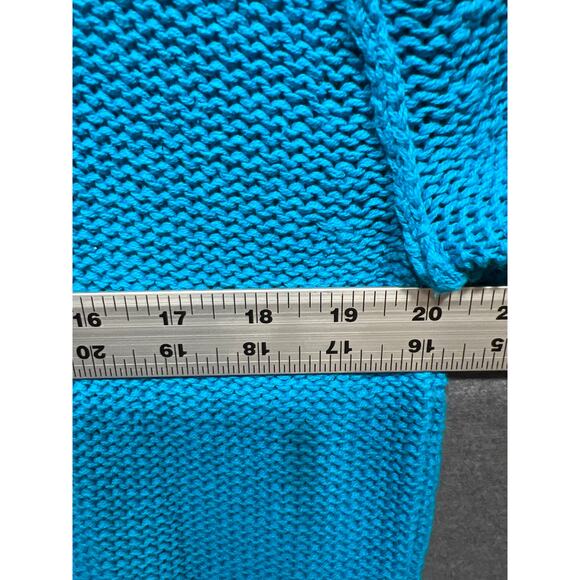 Free People We The Free Firefly Surf Blue Tunic Sweater Blue Size M - Picture 10 of 14